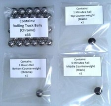 Arrow Ball Clock Replacement Balls Handicraft & Time Machine Kinetic Bearings