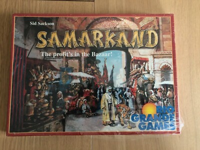 Sid Sackson Samarkand Boardgame - Rio Grande Games New