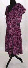 NWOT -Nine West Women's 2pc Summer Skirt Set Purple Floral - Women's Size 12