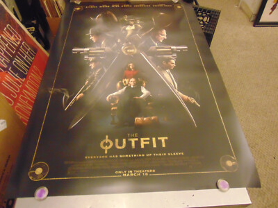THE OUTFIT/ONE SHEET  MOVIE POSTER (MARK RYLANCE/ZOEY DEUTCH )DS  S34