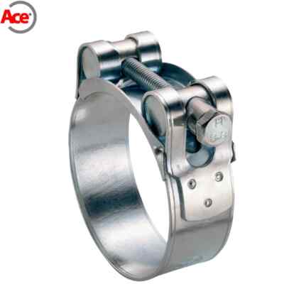 Schwerlast T-Bolzen Schlauchschellen W1 Stahlschellen - 10er Set (17mm-121mm) | ACE