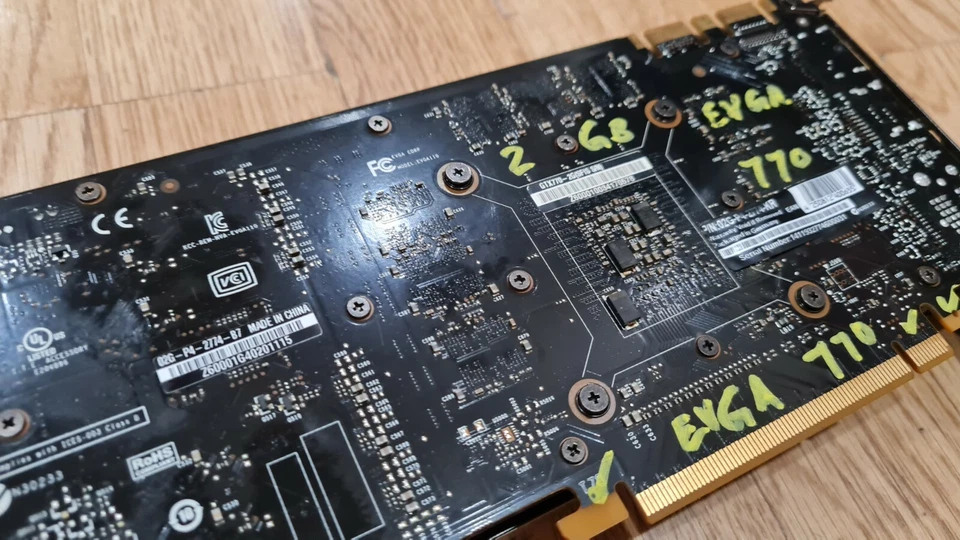 Fast & Great EVGA Nvidia GeForce GTX 770 2gb GPU Graphics Video Gaming Card - Image 3 of 4