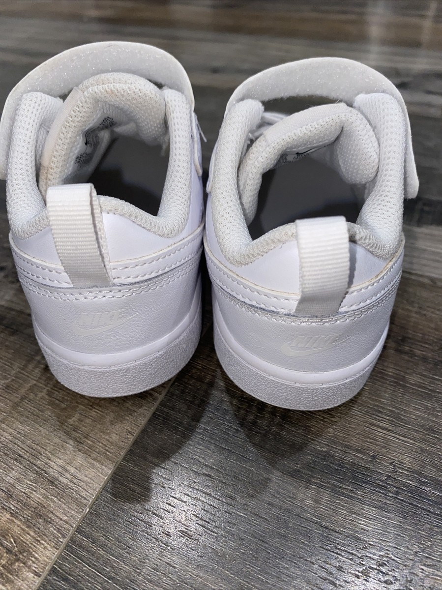 Nike Boys Court Borough Low 2 Toddler 10c Shoes BQ5453-100 Nike Boys Court Borough Low 2 Toddler 10c Shoes BQ5453-100