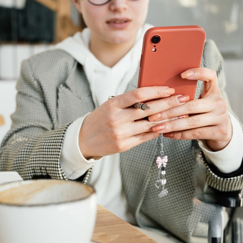 Catena Di Telefonia Mobile Mancare Cinturino Per Telefono Carino Da Polso - Zdjęcie 7 z 12