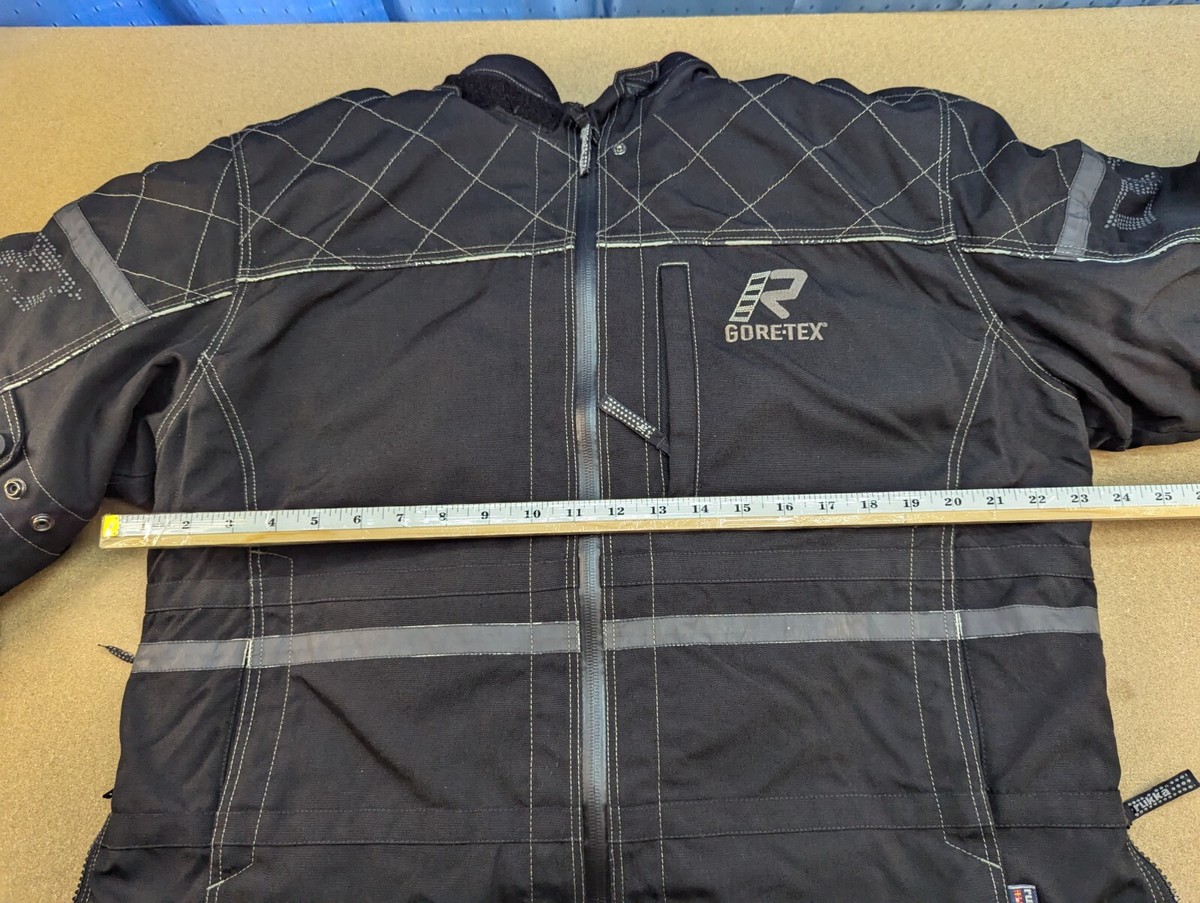RUKKA Motorcycle Meteorit Jacket Mens Size 54 Gore-Tex Back