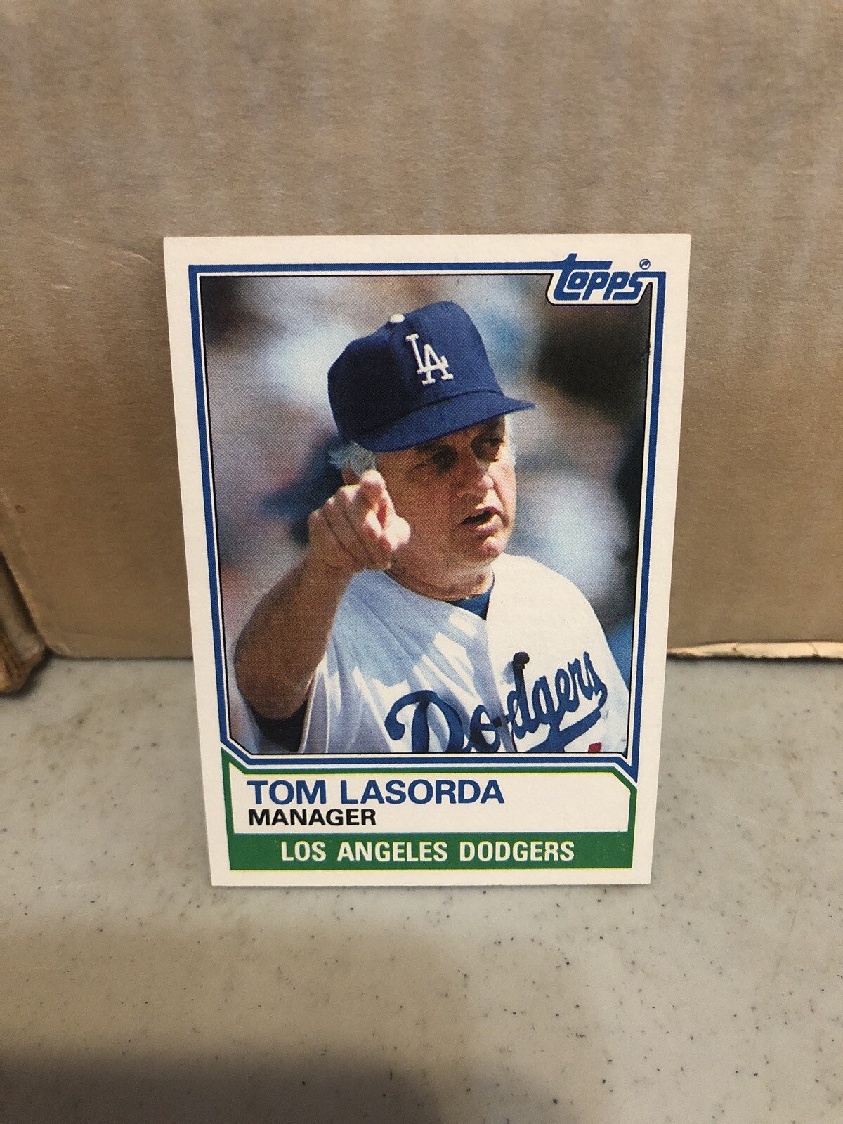 1983 Topps Tom Lasorda #306 Baseball Card | eBay