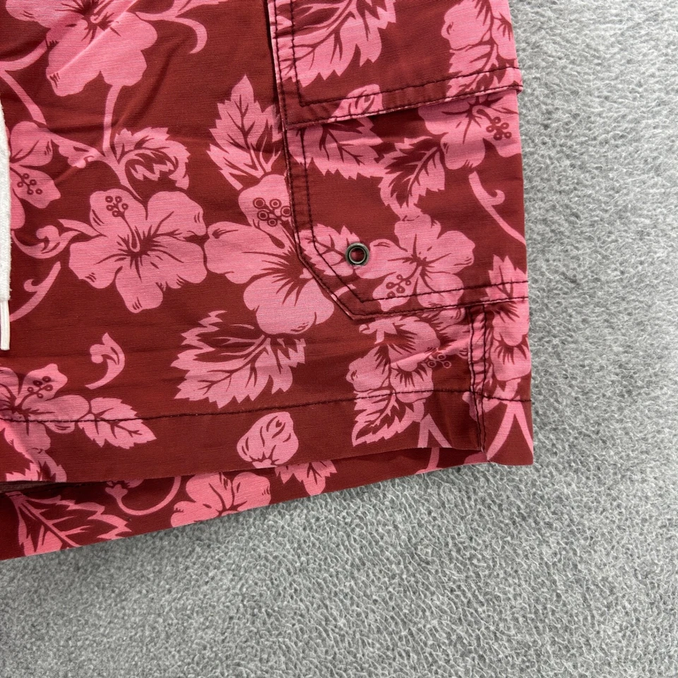 Pantalones Cortos Old Navy Para Mujer Talla 10 Rosa Cuadros Board Shorts Rosa Floral Algodón Carga Foto 2 de 4