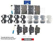 Front Brake Pad Rear Brake Pad +Sensors oes for Mercedes GLC w/ Sport Package