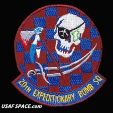 USAF 20th Expeditionary BOMB SQ -B-52-Global Strike-Barksdale AFB ORIGINAL PATCH
