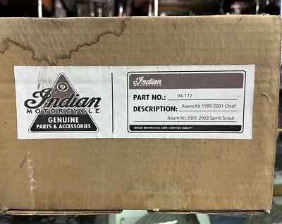 Genuine Indian Motorcycle Security System Alarm Kit # 94-172 for