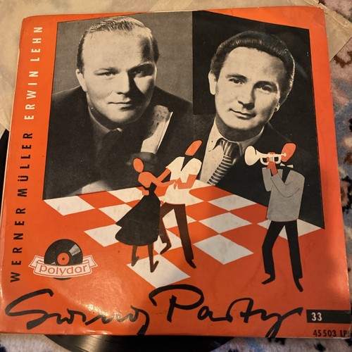 Vintage LP Erwin Lehn, Rolf Hans Müller, Swing Party 10" Vinyl Exc Condition