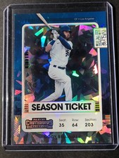 Cody Bellinger 2021 Panini Contenders Season Ticket Cracked Ice #d 5/23 No. 63