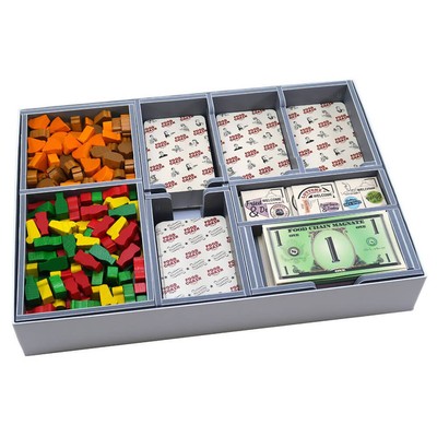 Gefaltete Space-Game-Einsätze, Food Chain Magnate Game, Tabletop-Gaming-Zubehör