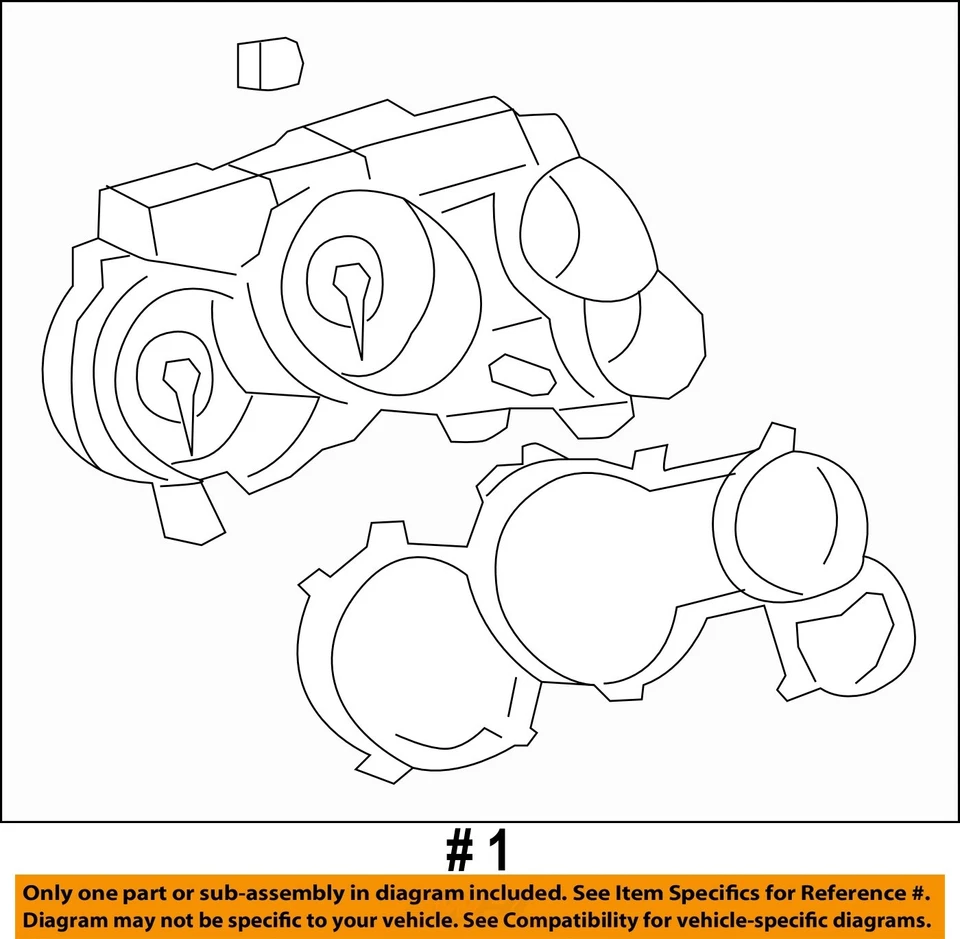 Used Speedometer Gauge fits: 2007 Toyota Matrix cluster MPH Grade A - Image 3 of 4