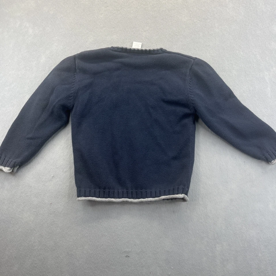 Suéter Gymboree Firehouse Hounds 4T Azul Marino Escuadrón de Bomberos Camión de Bomberos 4 Foto 2 de 4