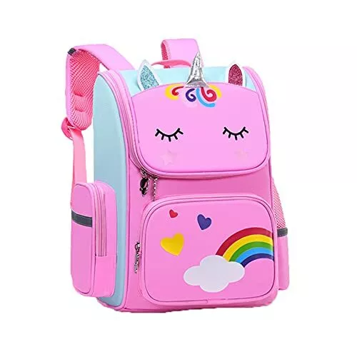 16&#034; Mochila De Unicornio 3D Grande Niña Mochilas Para Niñas 6 7 8 Años | eBay