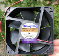 for YDM1238S24 24V 0.35A 12CM 12038 exhaust welding machine cooling fan 2pin 1z