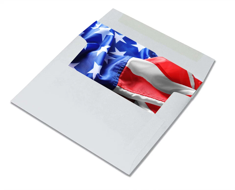 American Flag Thank You For Your Service Cards-Blank Inside-5.5"x 4.25"-12 or 24 - Image 4 of 4
