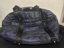 Cynthia Rowley Duffle Bag blue Camo Very  Large 20”