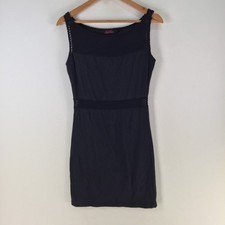 Motel Rocks dress womens size L aus 12 black bodycon sleeveless stretch  125712
