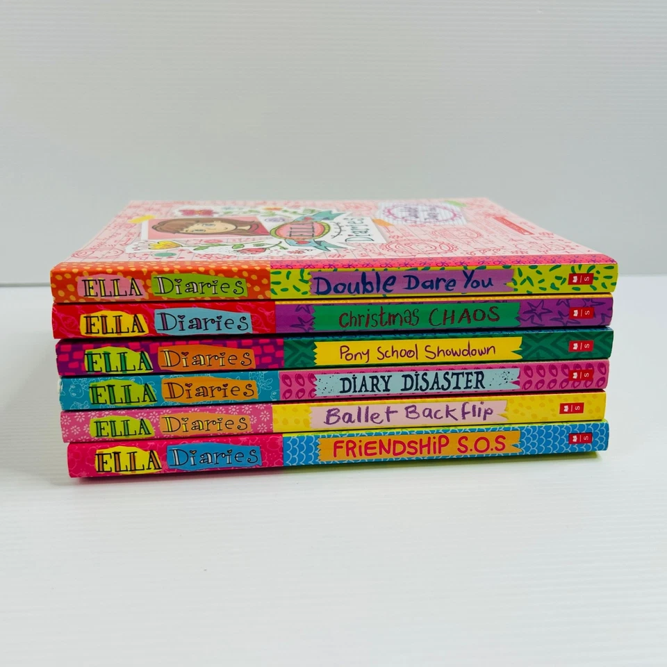 x6 Ella Diaries Book Lot Children's Chapter Books Christmas Chaos Ballet - Image 3 of 4