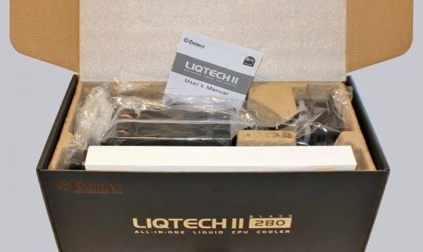 ENERMAX LIQTECH II Series 280mm Liquid CPU Cooler  BLACK - Image 4 of 4