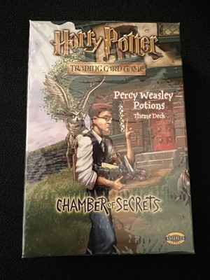Harry Potter Tcg Chamber Of Secrets Percy Weasley Potions Theme Deck New Sealed