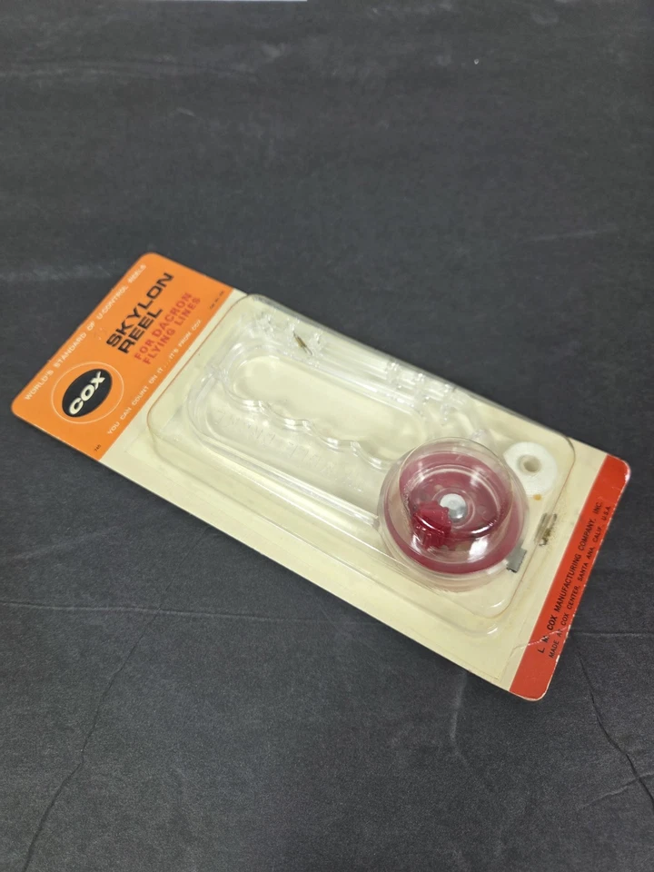 L. M. COX #705 Skylon Reel 1/2A Control Line Flying Handle, Reel Lines, Tether - Image 3 of 4