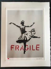 Estampe Street Art de style Banksy - Lithographie en édition