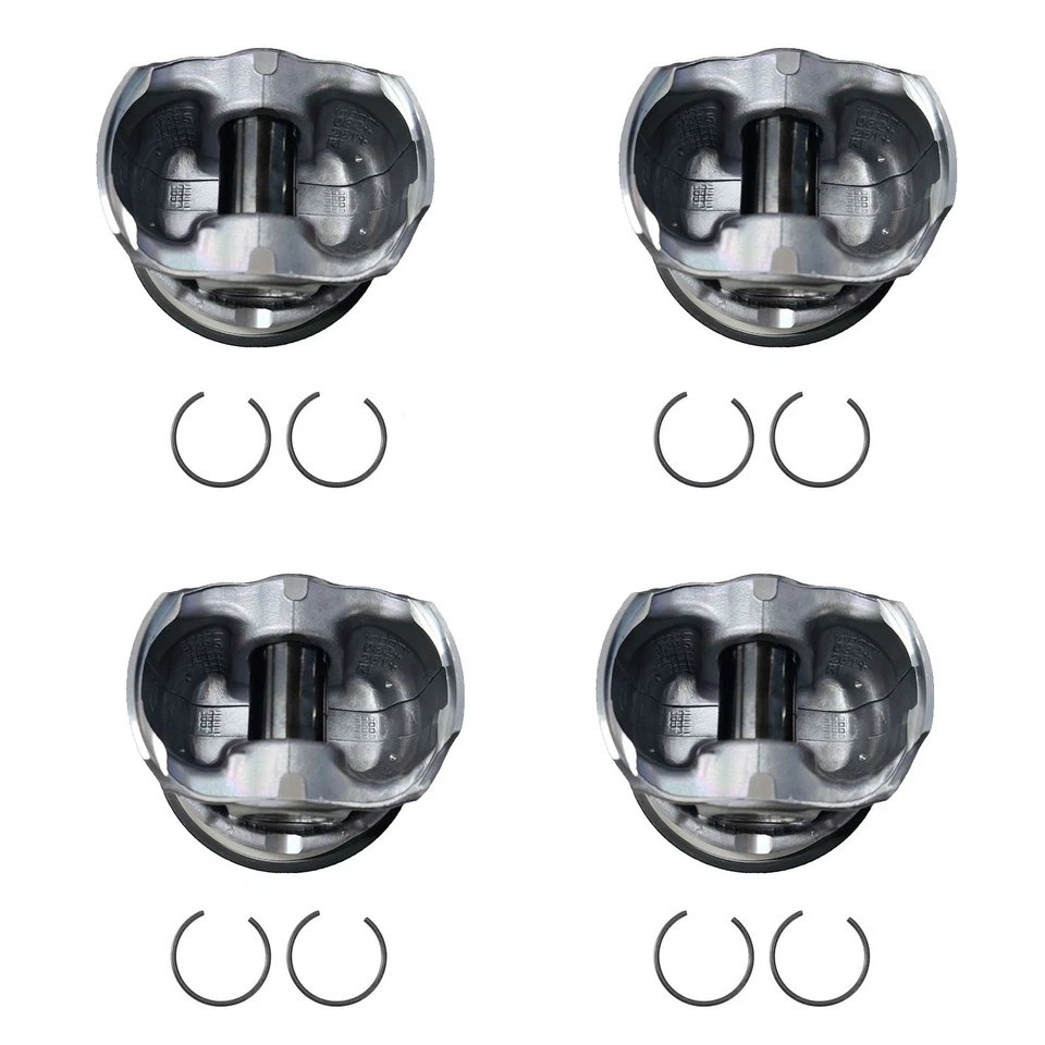 1*Piston & Piston Lock Ring Set For Audi A3 A4 A5 A6 Q3 TT Volkswagen Jetta GLI - Изображение 3 из 4