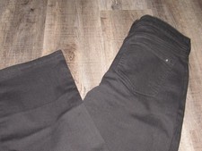 NWT New BUFFALO Women's Sz 8 Alyssa Hi Rise Straight Leg Black Jeans 31 X 29