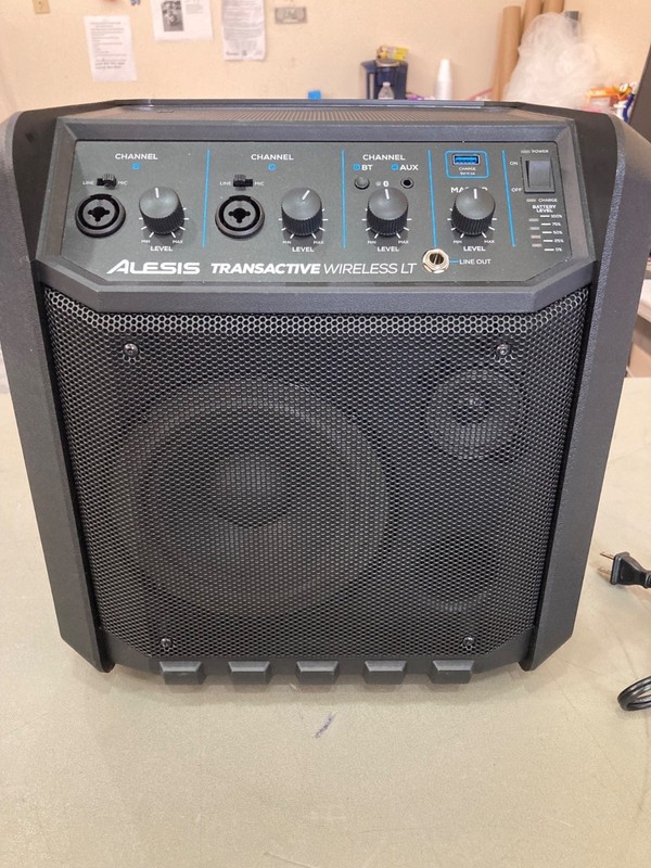 Alesis TransActive Wireless LT Portable PA System With Bluetooth USB