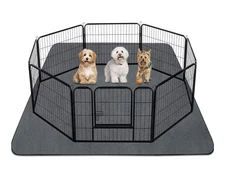 INVENHO Washable Pee Pads for Dogs 72"X72" Reusable Dog Pads Extra Large Upgrade