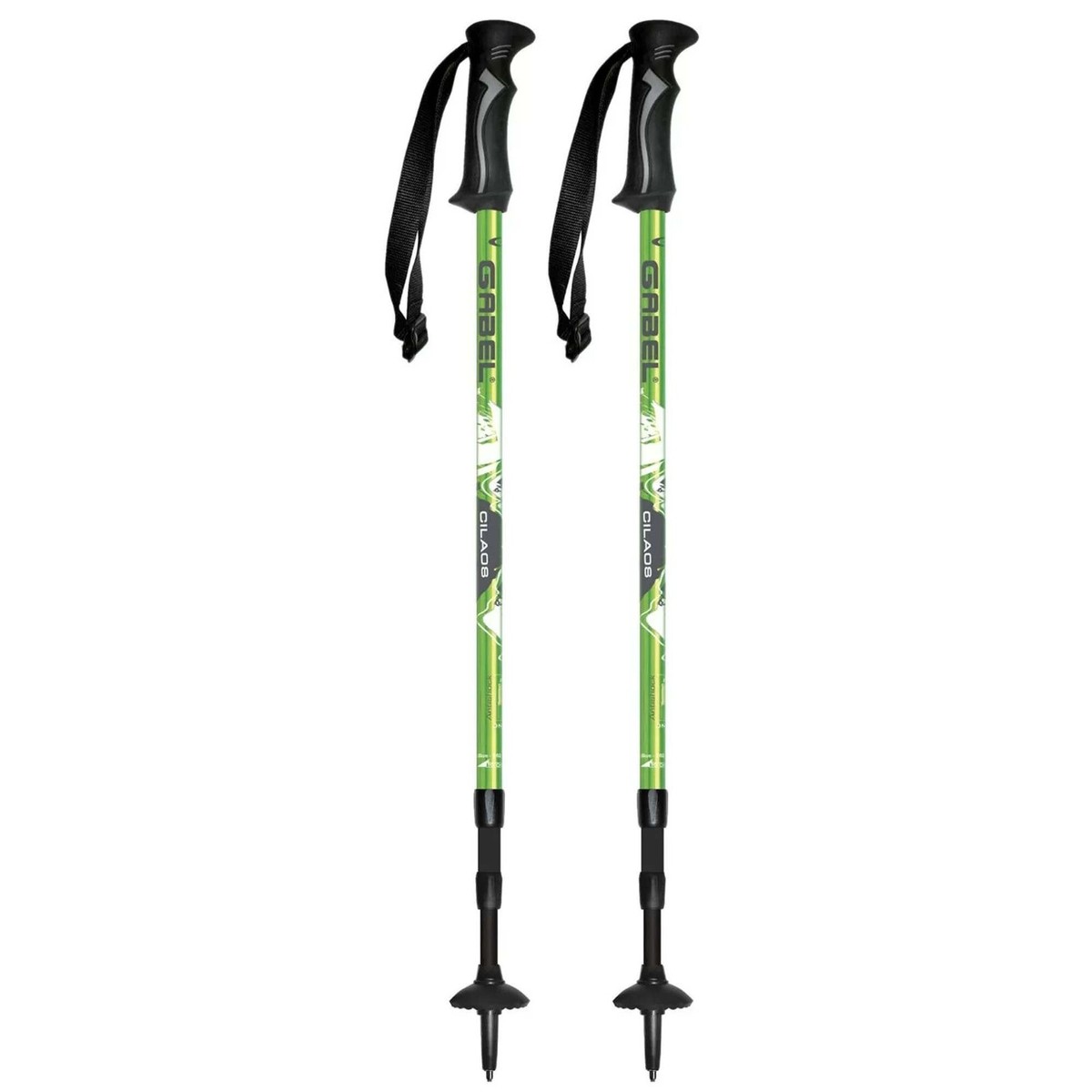 Gabel Cilaos Trekking Poles Lime UK