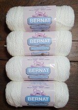 Bernat BABY COORDINATES POMPADOUR Yarn🧶WHITE🧶6 oz. SKEINS🧶SOLD PER SKEIN 