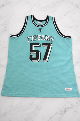 Tiffany Co x Mitchell & Ness Basketball Jersey SIZE LARGE | eBay