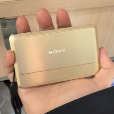 Sony Cyber-shot DSC-TX9/TX9C 12.2MP 4x Optical Zoom Digital Camera Gold Tested