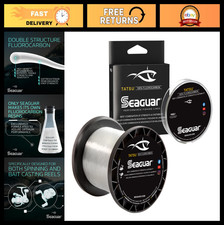 100 Fluorocarbon Fishing Line for Casting  Live Bait - Clear, Multiple Sizes