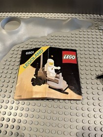 LEGO Classic Space 6801 Moon Buggy 100% Original Complete w Instructions 1981