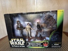 Hasbro Star Wars Power of the Force - Mynock Hunt  Han  Leia  Chewbacca  NEW H18