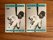 1991 Score Dream Team Ken Griffey Jr. Lot x2 #892