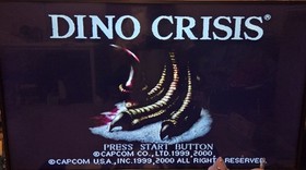 Dino Crisis Sega Dreamcast 2000 Complete In Box. Excellent Condition.  Tested