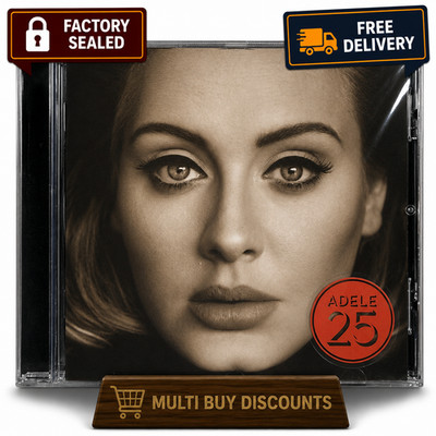 Adele 25 CD Album 2015 Hello When We Were Young NEW FACTORY SEALED