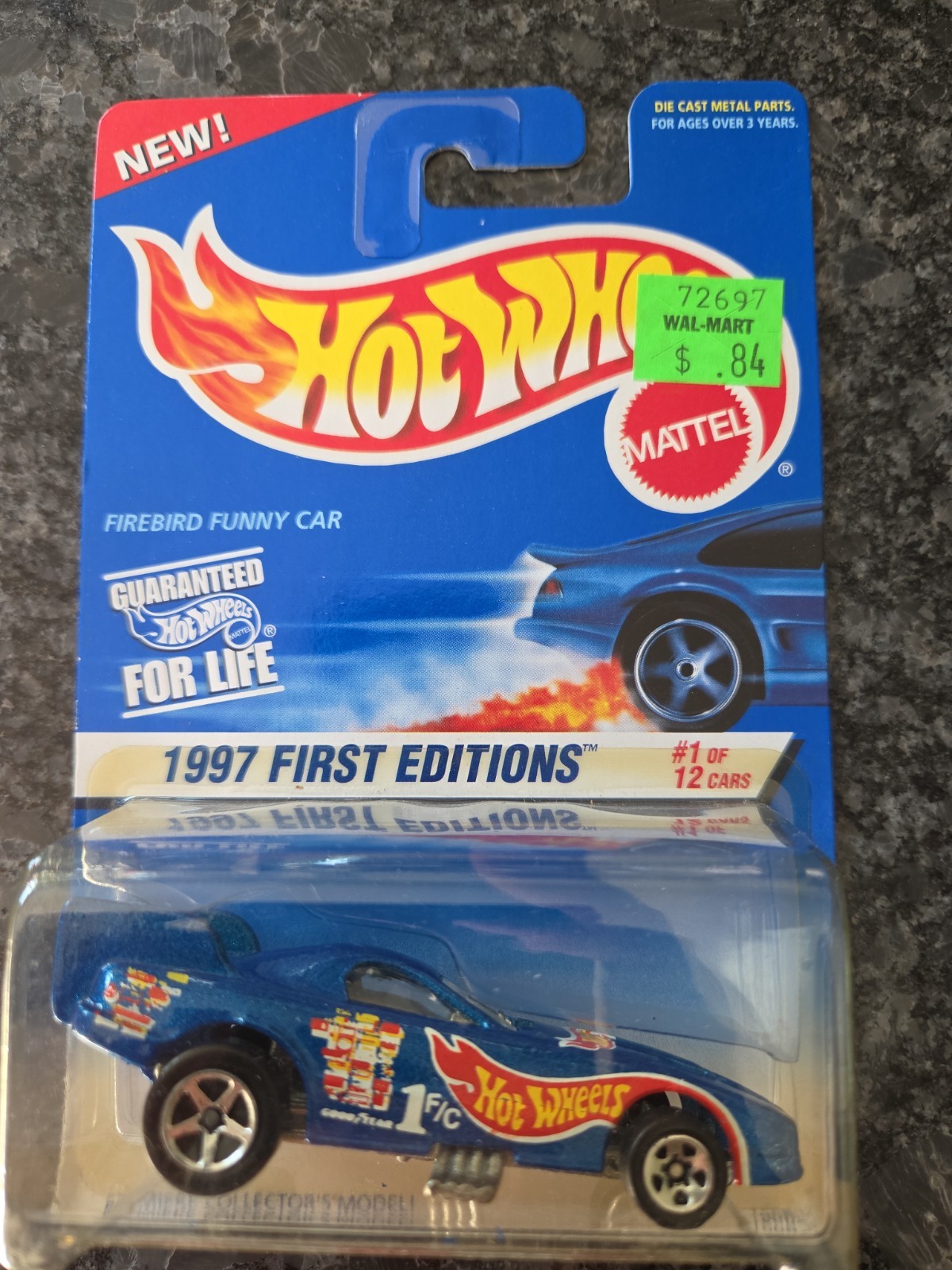 Hot Wheels Firebird Funny Car 1997 1/12 1997 First Edition