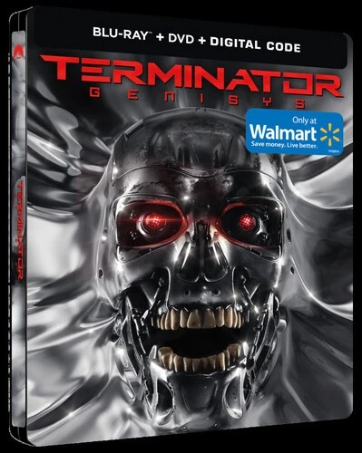 Terminator Genisys (Steelbook) [Used Very Good Blu-ray] With DVD, Steelbook, D - Image 3 of 3