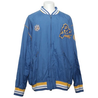 Rocawear, Collegejacke, Herren, Größe: 2XL, Blau/Gelb/Weiß, Polyamid #mhn
