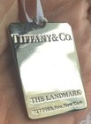 New TIFFANY Landmark NYC Tag Charm, w/ Genuine TIFFANY BAG & Tiffany blue pouch — photo 3