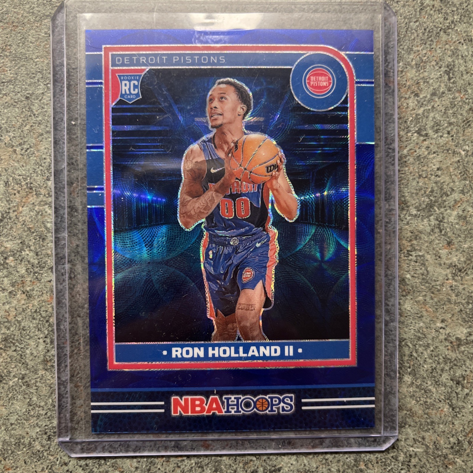 2024-25 Panini Nba Hoops - Rookies Ron Holland II #235 Blue Scope /99 (RC)