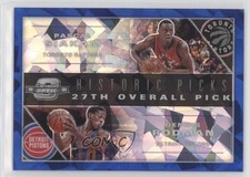 2019 Contenders Optic Blue Cracked Ice Prizm Dennis Rodman Pascal Siakam HOF 7y2