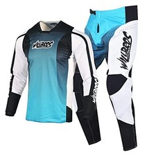 Motocross Jersey Pants Combo Mens MX Gear Set Dirt Bike Offroad Riding Racewe...